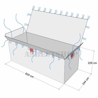 Asbest containerzak 33m&sup3;