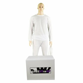 Asbestshop wegwerpkleding set lang + (DOOS / 50 sets)