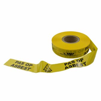 Asbest afzetlint 5 cm x 500 m
