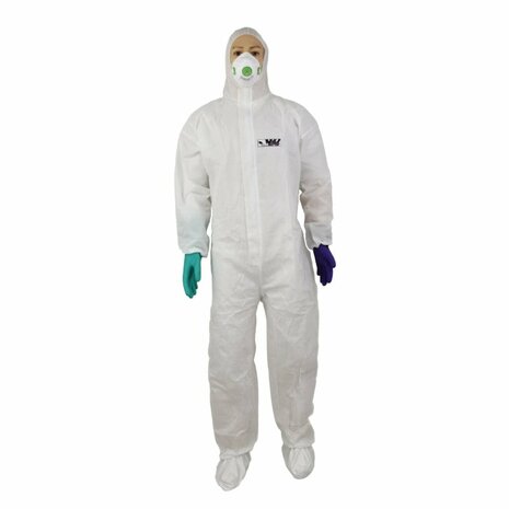 Asbest beschermingsset brons