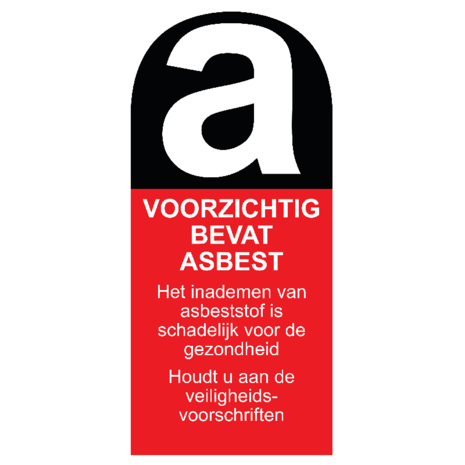 Sticker bevat 22 cm