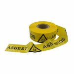 Asbest afzetlint 7,5 cm x 500 m