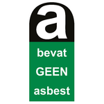 Sticker bevat GEEN 22 cm