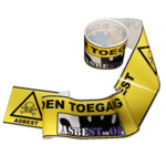 Asbest afzetlint 8 cm x 6 m