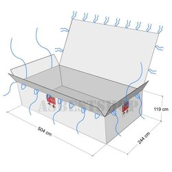 Asbest containerzak 13m³