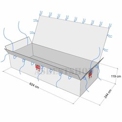 Asbest containerzak 17m³